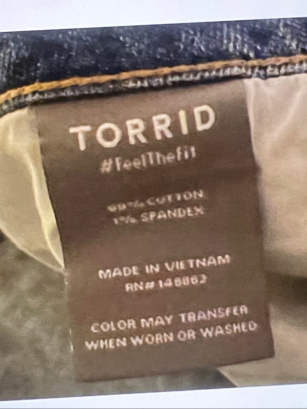 Torrid High Rise Straight Jeans - Picture 5 of 5